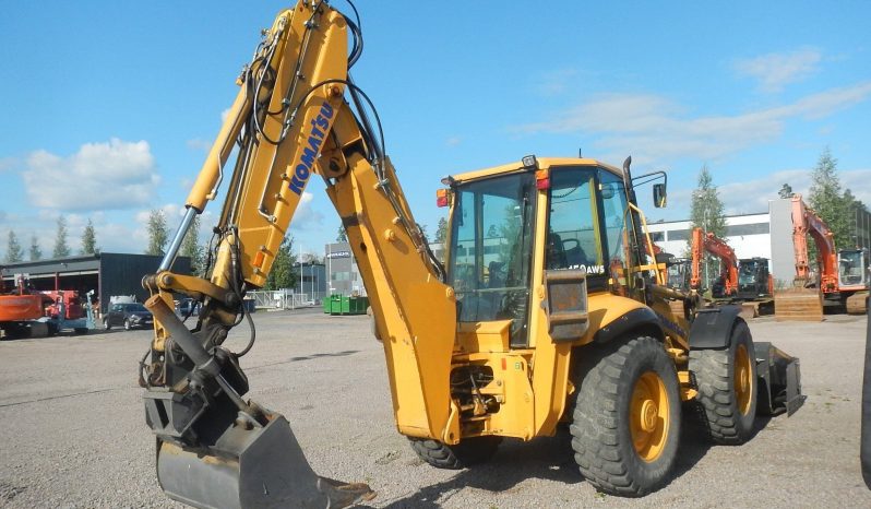 2002 Komatsu WB 150 AWS-2 full