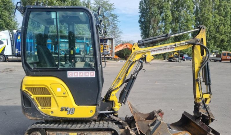 2017 Yanmar SV18 full